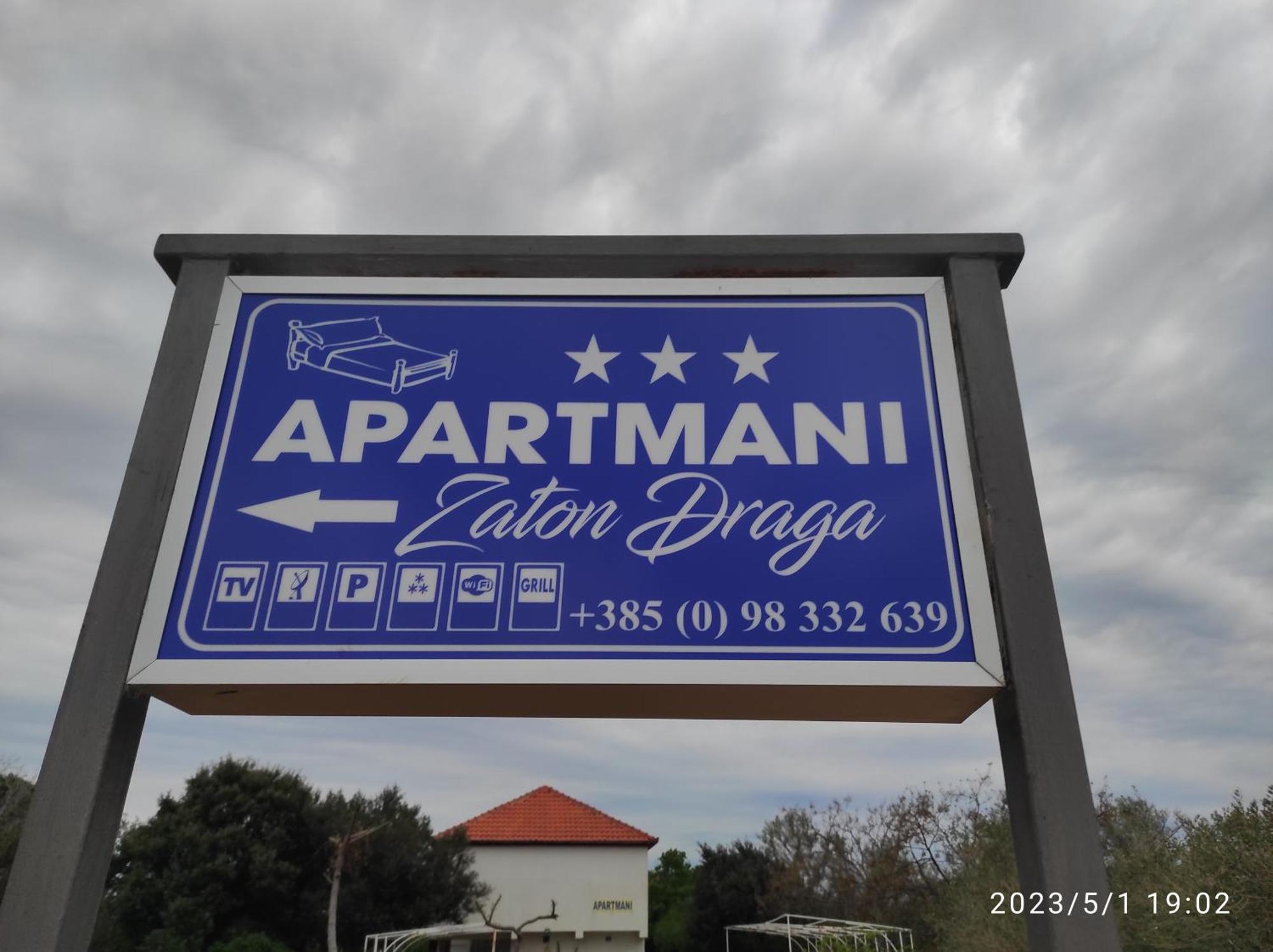 Apartments Zaton Draga Екстериор снимка
